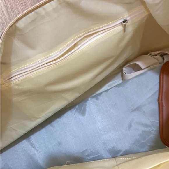 Canvas Bag - Blue and Tan - Picture 7 of 10